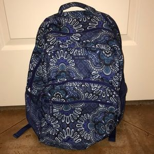Vera Bradley large essential campus backpack